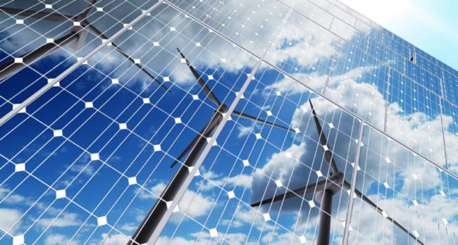 green energy background