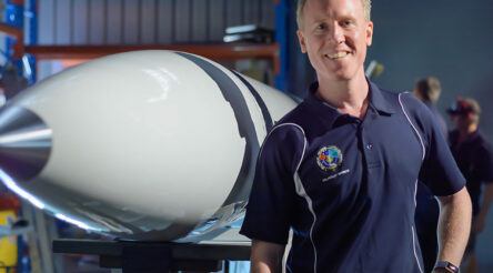 Image for Rocket man receives Advanced Manufacturing award