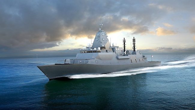 BAE Systems Hunter Class Frigate