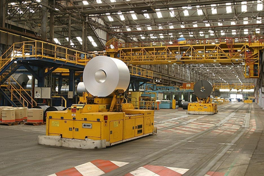 Automated Guided Vehicles in Coil Handling System