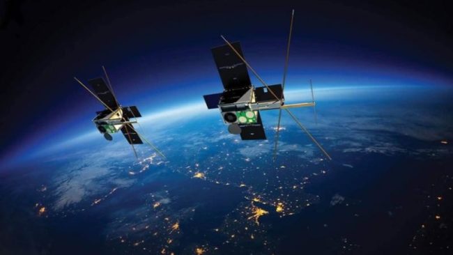 Digital Render of M2 cube-sat – UNSW Canberra