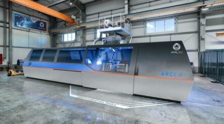 Image for AML3D to produce invar “mandrel tool artifact” for Boeing