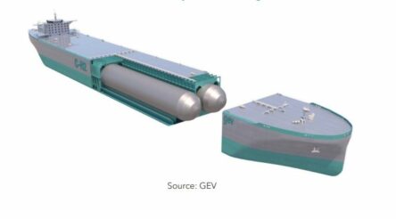 Image for GEV to build hydrogen transport ship