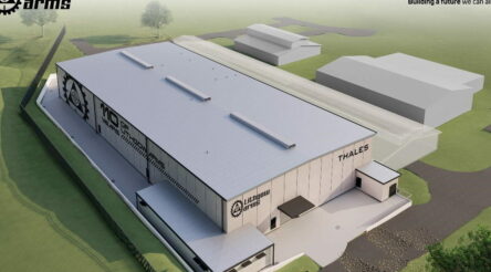Image for Thales begins construction at Lithgow Arms