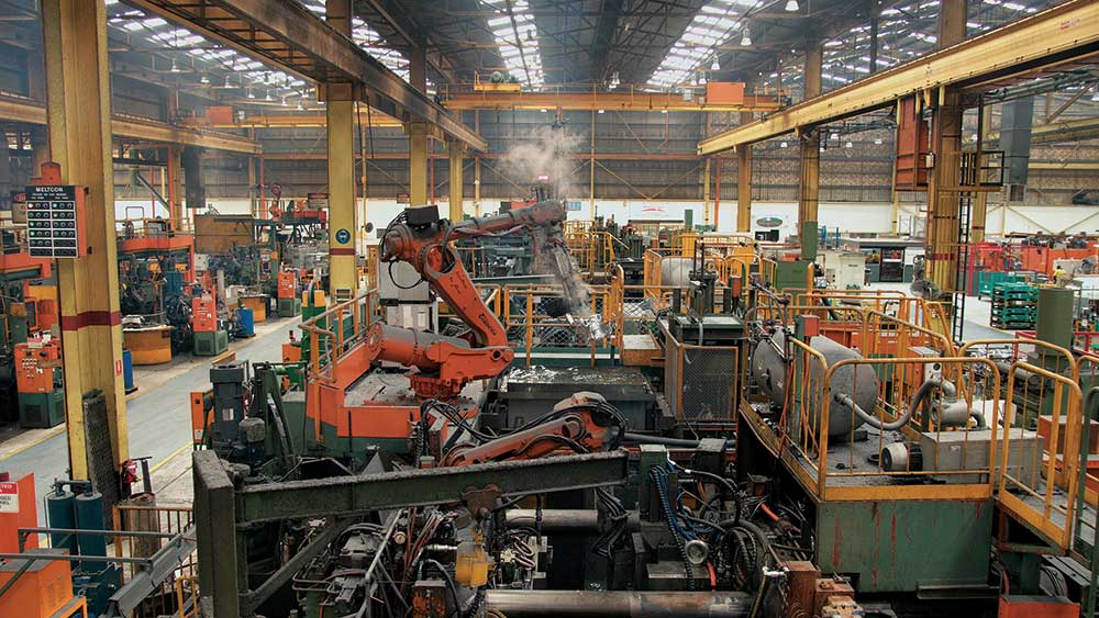 nissan-1200-tonne-die-casting-machine-line