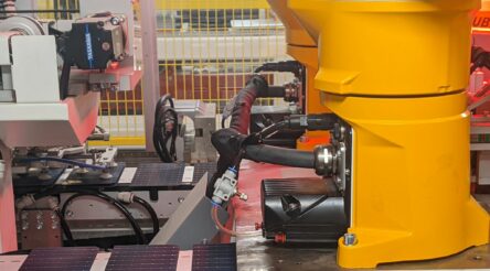 Image for Tindo Solar inaugurates new solar PV factory with new Karra panel