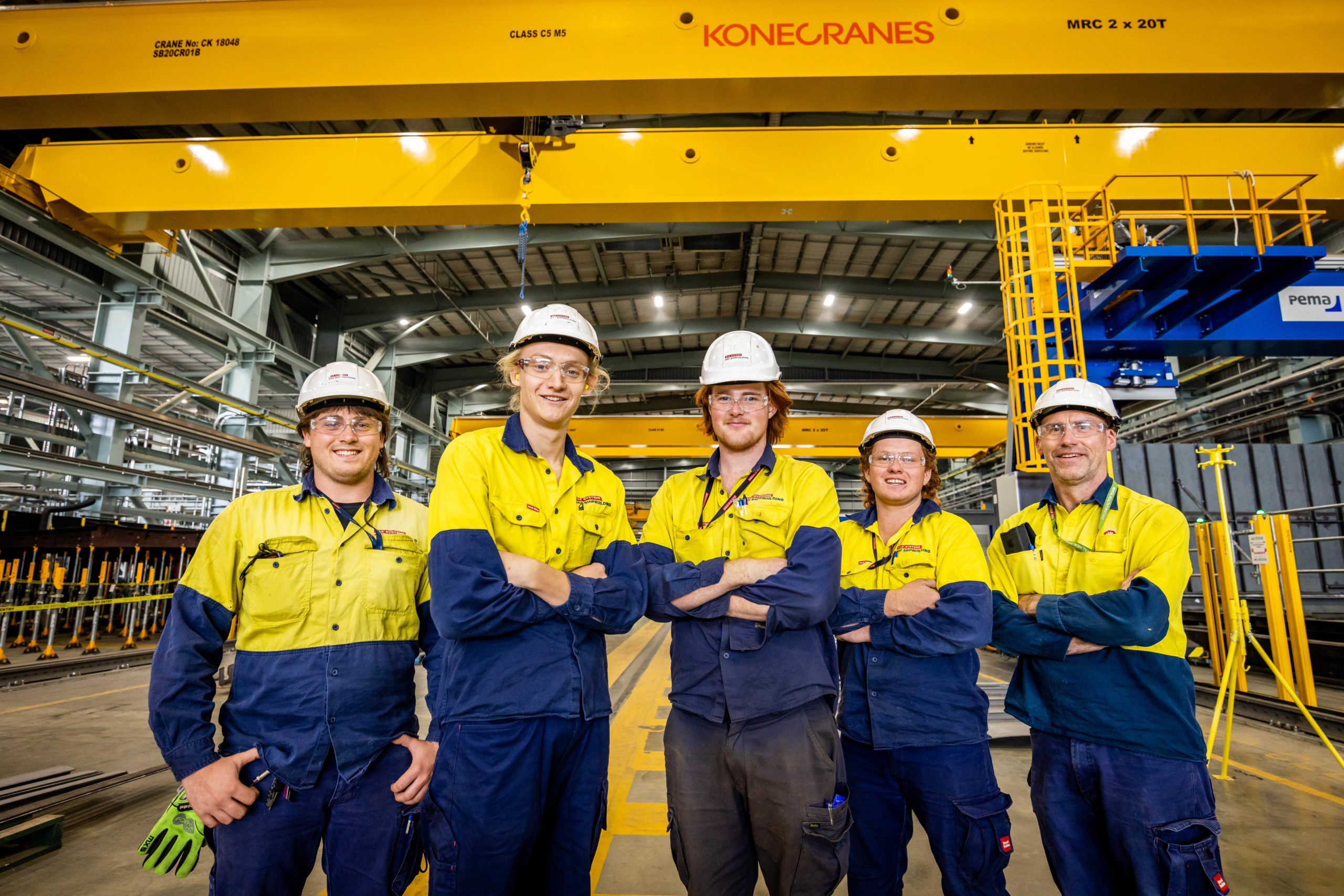Apprentices Oscar Forest, John Rice, Josh Venning, James McInnis #2