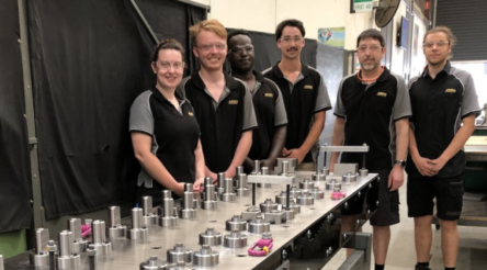 Image for Axiom and Nupress components head for space