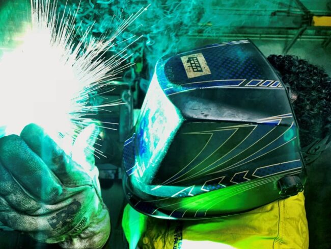 Jarrod welding 2