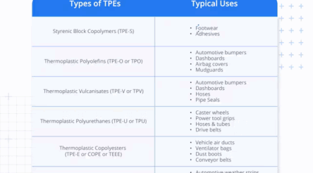 Image for Thermoplastic Elastomers (TPE) – six major types and their applications