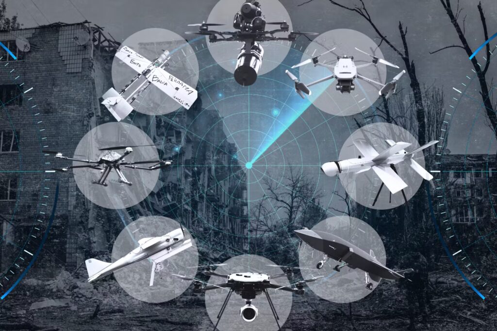 A visual guide to 14 of the drones wreaking havoc in Ukraine, Russia and beyond