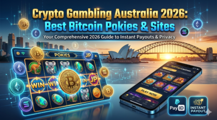 Image for Crypto Gambling Australia 2026: Best Bitcoin Pokies & Sites