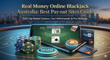 Image for Real Money Online Blackjack Australia: Best Payout Sites Guide