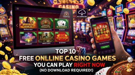 Image for Top 10 Free Online Casino Games You Can Play Right Now (No Download Required!)
