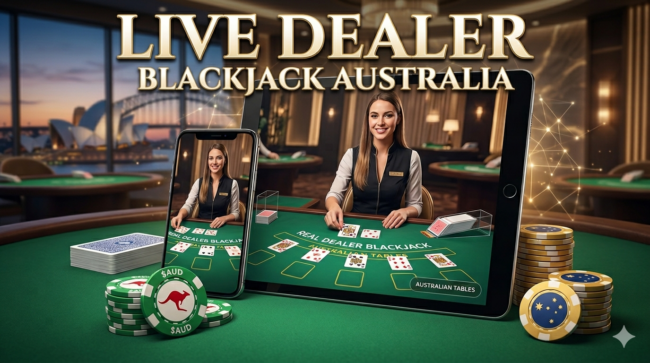 Live Dealer Blackjack Australia: Best Real Money Sites