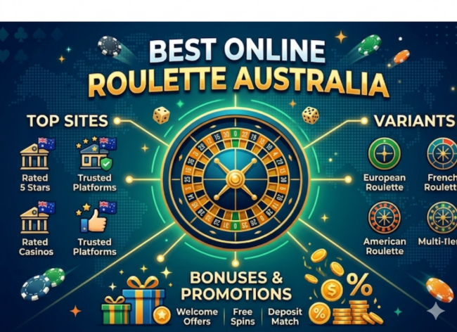 Best Online Roulette Australia: Top Sites, Variants & Bonuses